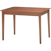 Amazon｜あずま工芸 ディオーネ ウッドデスク 幅100cm 引出し付